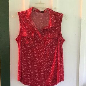 CURE sleeveless top. Size XL